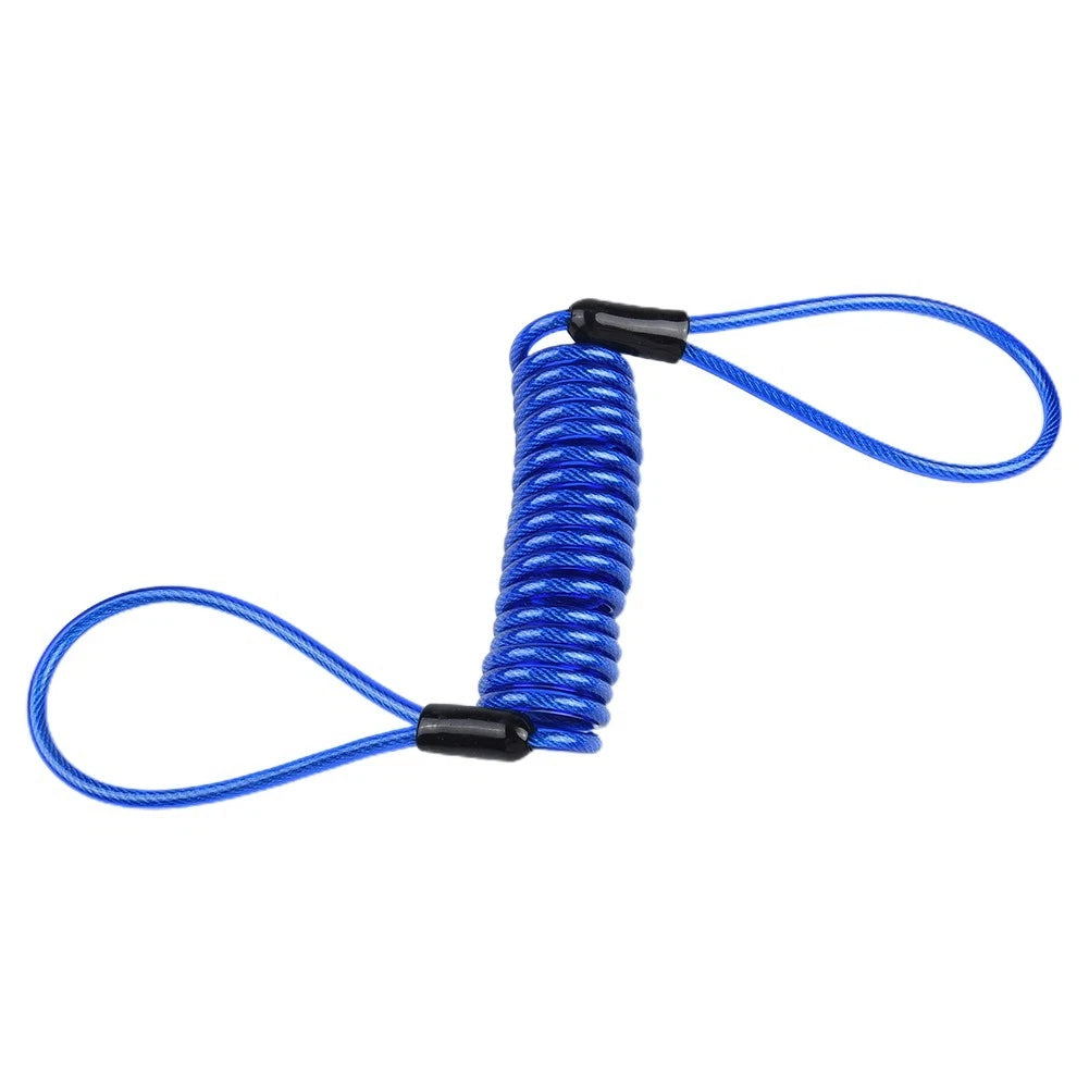 1 x 120cm Disc Lock Reminder Cable for Motorcycle Disc Brake Lock