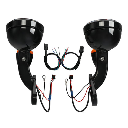 Fog Lights Bracket w/ Turn Signals for Harley Electra Street Glide (1994-2023)