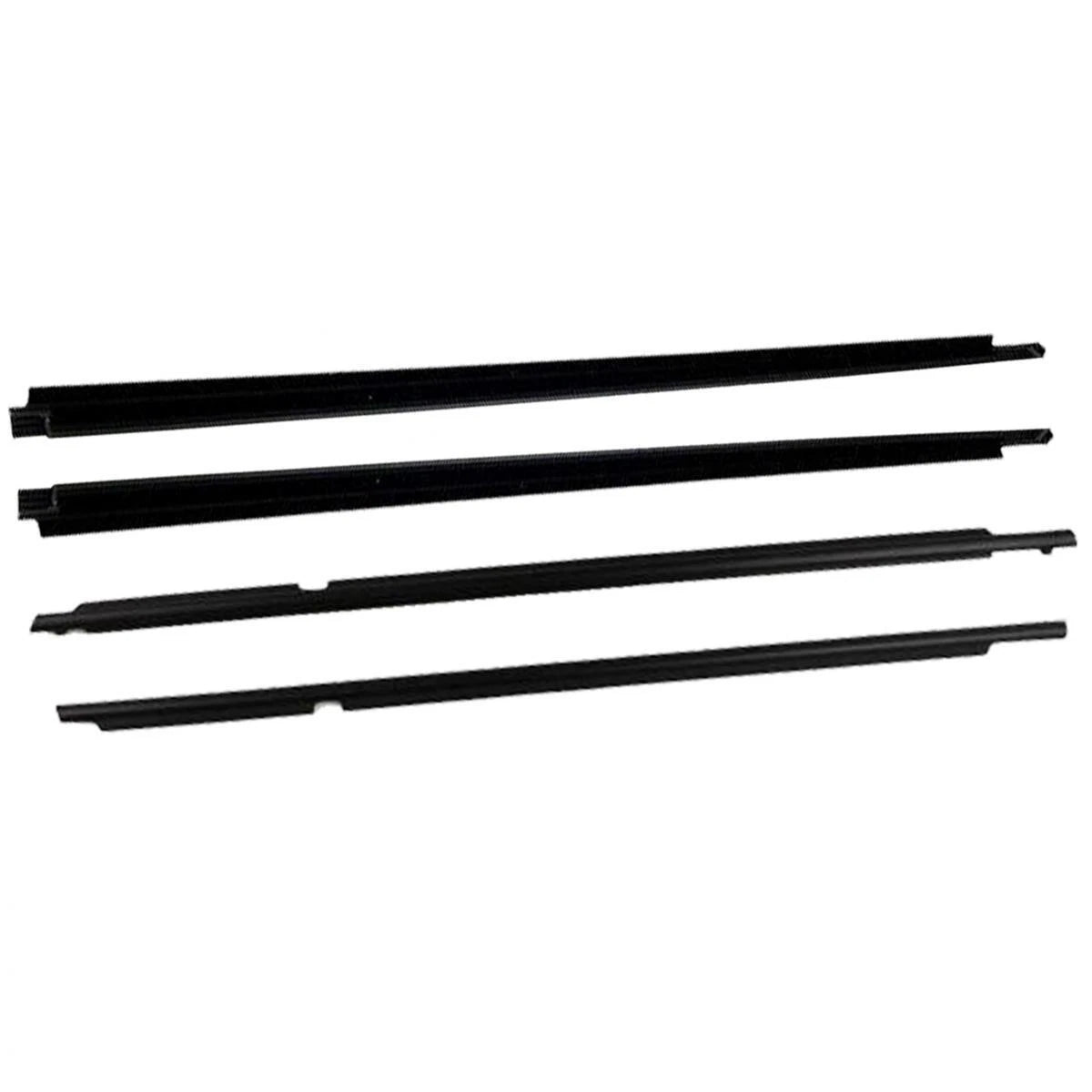 Out Weatherstrip Door Belt Set 4 BK Fit Toyota Corolla Altis 4D SED 2008-13 D05