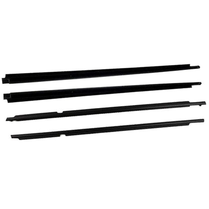 Out Weatherstrip Door Belt Set 4 BK Fit Toyota Corolla Altis 4D SED 2008-13 D05