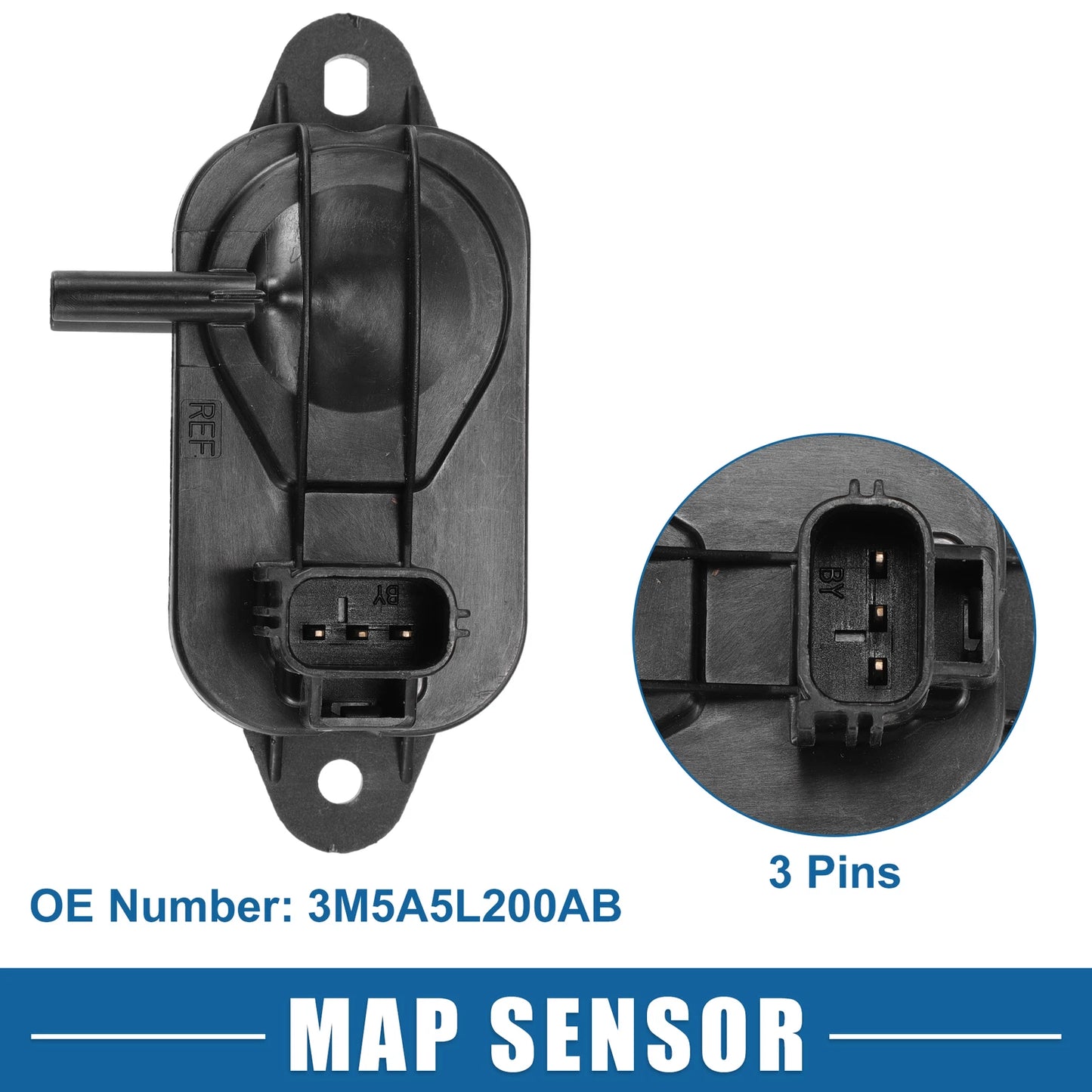 Air Intake MAP Pressure Sensor for Ford 1.6 2.0 2.2 TDCI