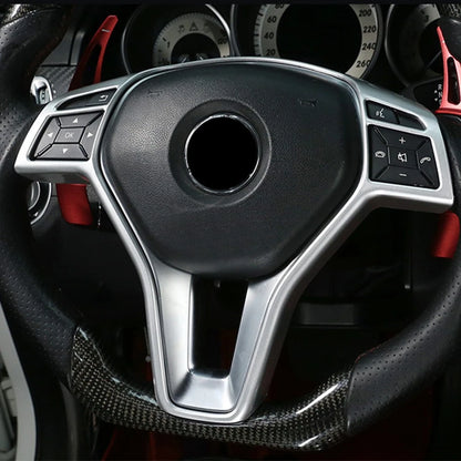 Steering Wheel Trim Cover for Mercedes Benz A B C E CLA Class (2013-2023)