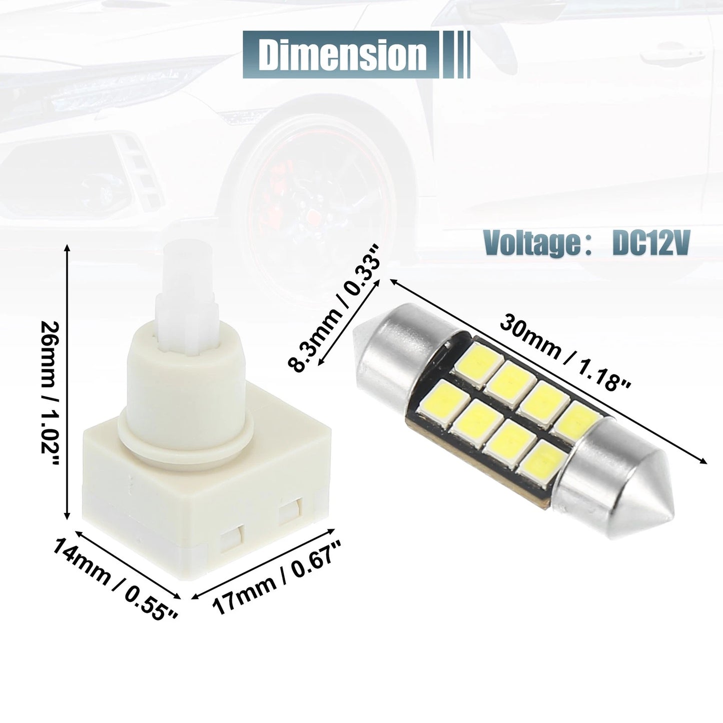 4 x Dome Lamp Switches for Honda Odyssey (2005-2010)