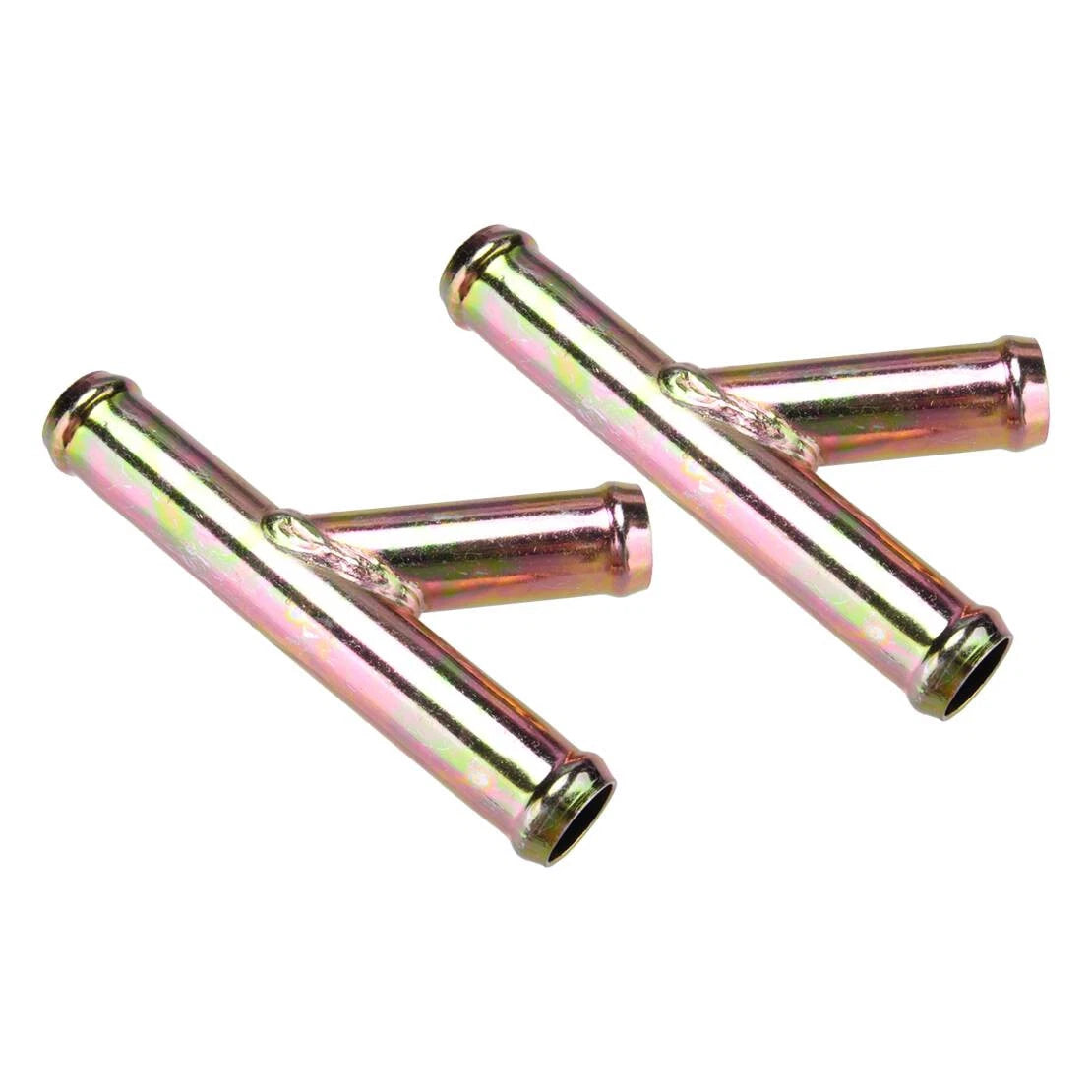 5/8" Y Shape Heater Hose Fitting Adapter for Coolant Pipe Connector