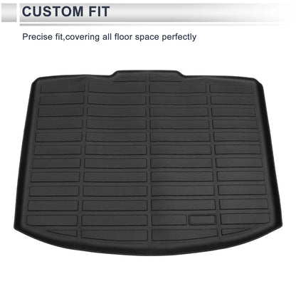 Cargo Liner Rear Trunk Mat for Honda CR-V (2023-2024) Long Grid Pattern TPE