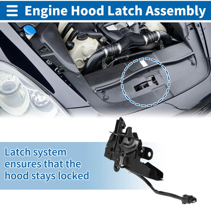 1Pc Hood Latch Assembly for Toyota Venza (2009–2016)