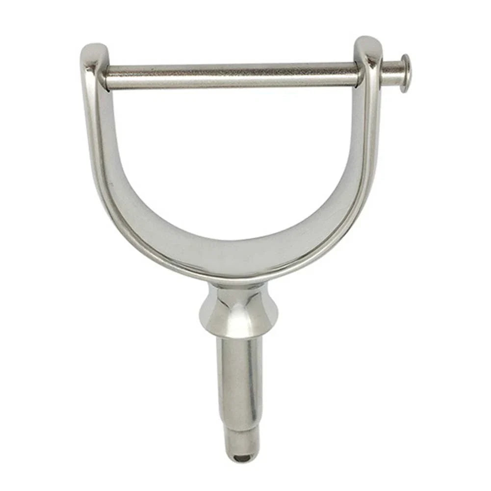 316 Stainless Steel Oarlock Sockets for 12" Paddle, Compatible with Boats