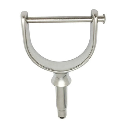 316 Stainless Steel Oarlock Sockets for 12" Paddle, Compatible with Boats