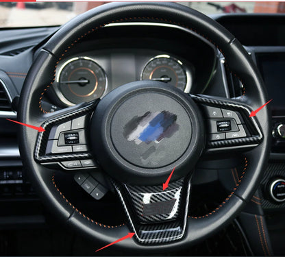 Steering Wheel Cover Trim for Subaru Outback Carbon Fiber (2021-2022)