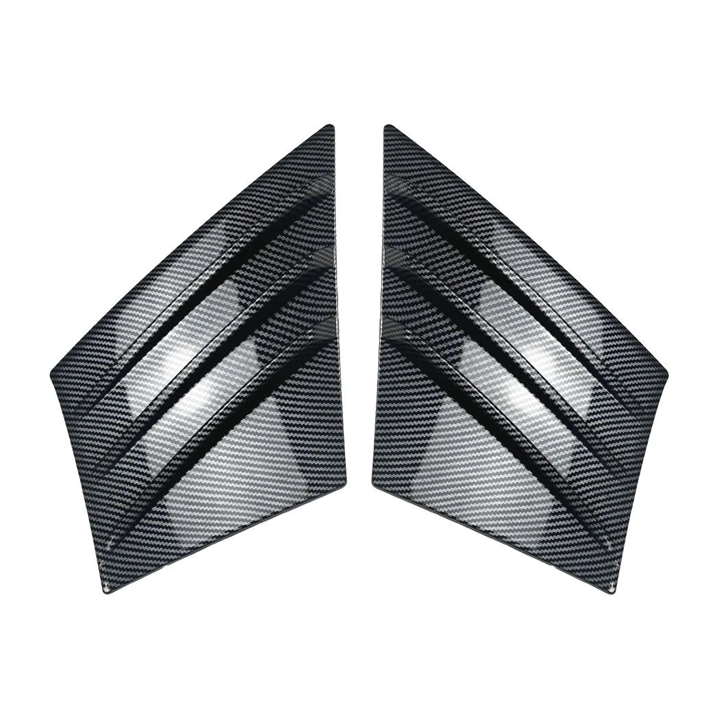 Carbon Style Front Bumper Side Vent Trims Covers for BMW X3 G45 M-Sport