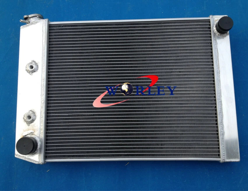 3 Core Aluminum Radiator + Hose for Ford Cortina 6 Cylinder (1972-1982)