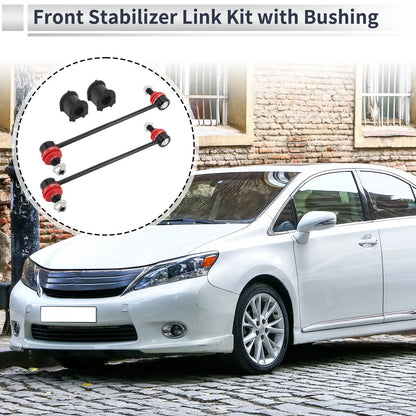 Front Stabilizer Bar Links & Bushings for Mazda 3 (2004-2009)