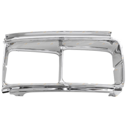 Chrome Headlight Surrounds for Landcruiser FJ80 FZJ80 HDJ80 HZJ80 (1990–1994)