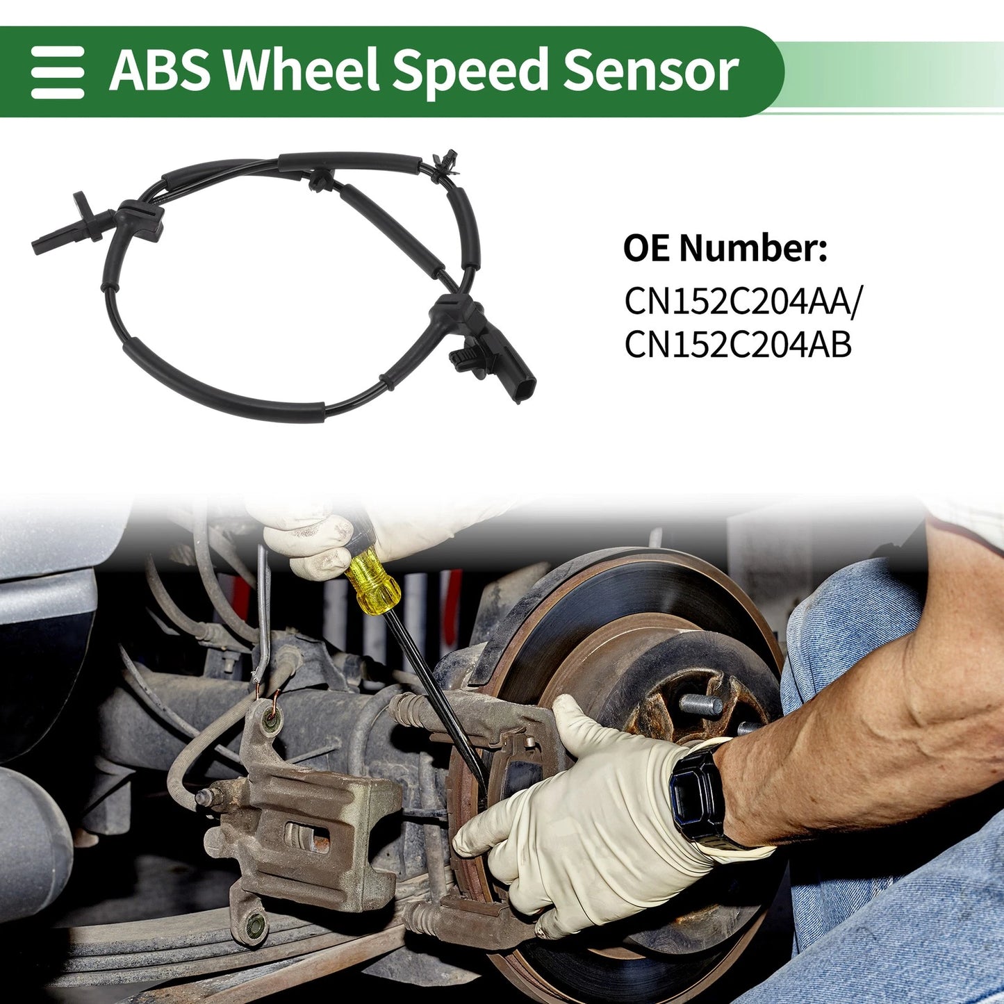 ABS Wheel Speed Sensor for Ford Ecosport (2013-2016)