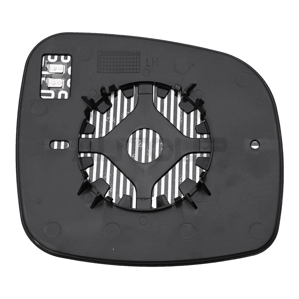 Driver Left Exterior Heated Mirror Glass for Dodge Grand Caravan (2008–2019)