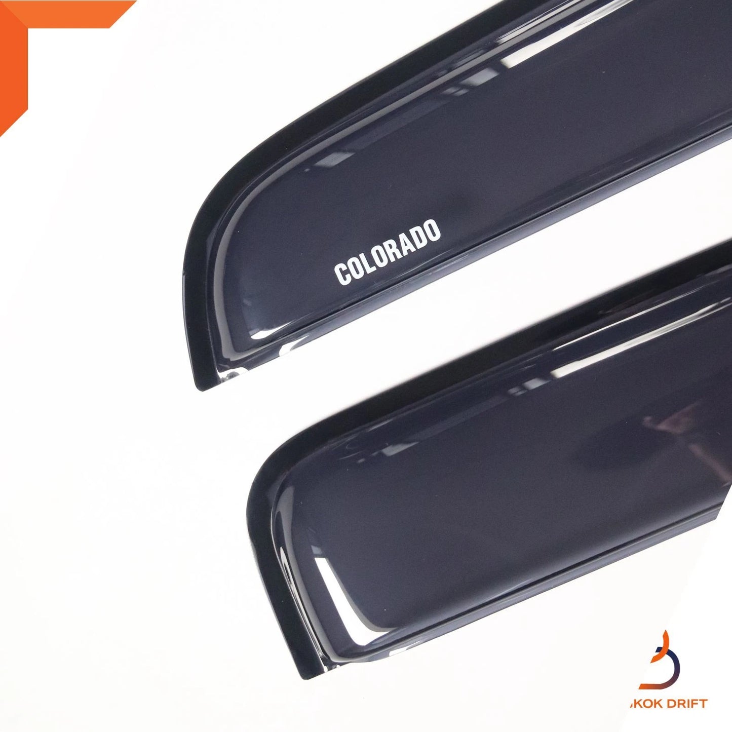 Door Visors Weathershields for Holden Colorado RC Dual Cab (2008-2012)
