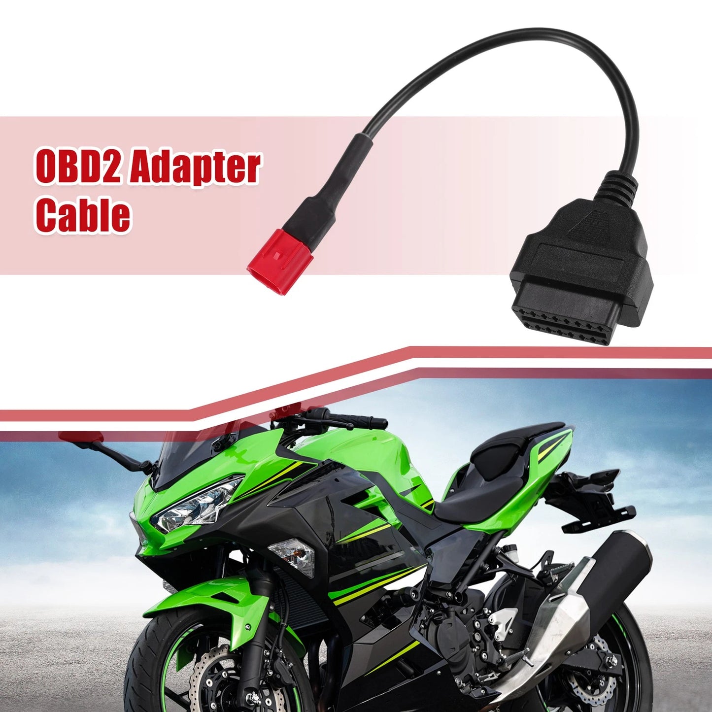 OBD2 Adapter Cable for Guzzi/Kawasaki/Suzuki
