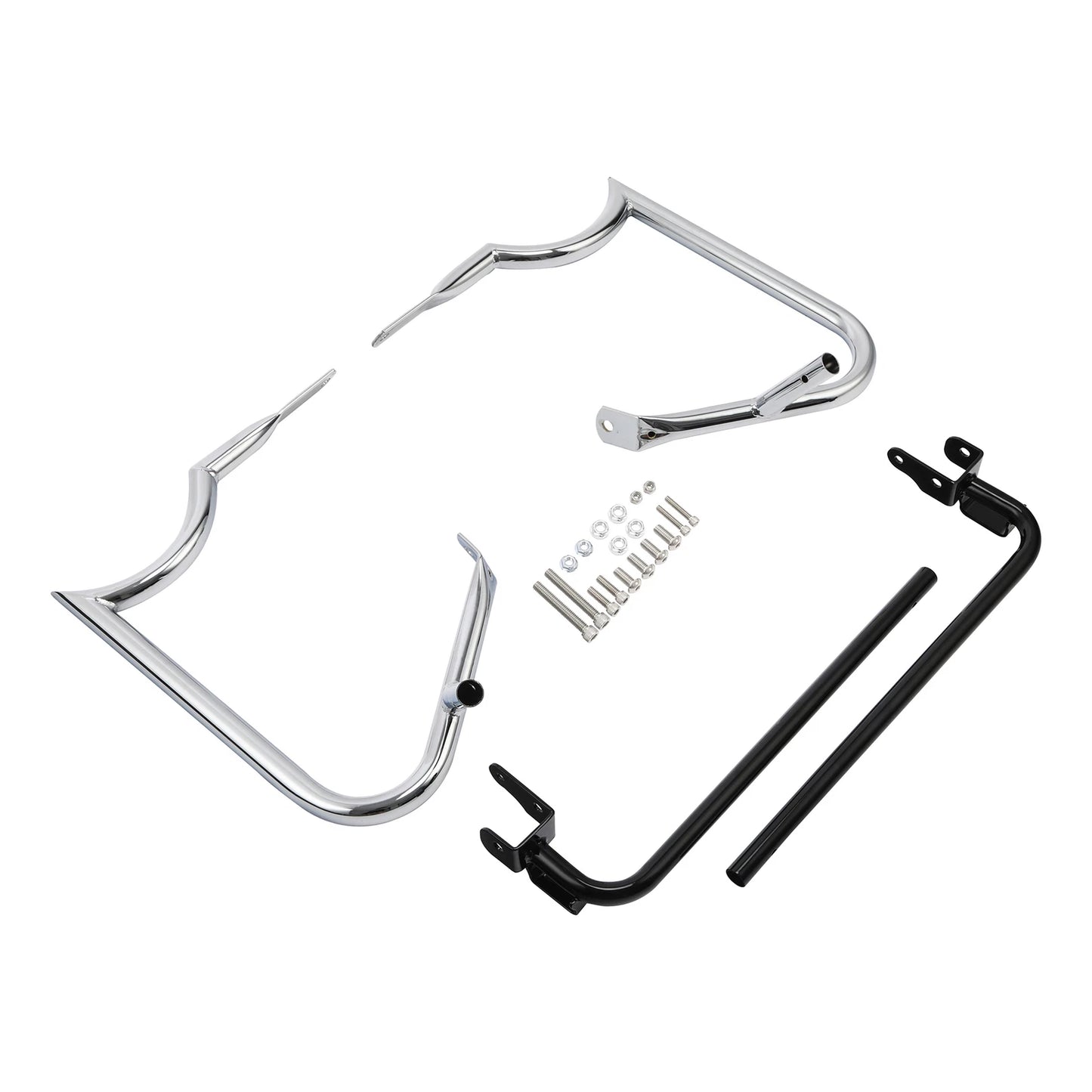 Saddlebag Bracket Guard Bar for Harley Touring Electra Street Glide (2014-2024)