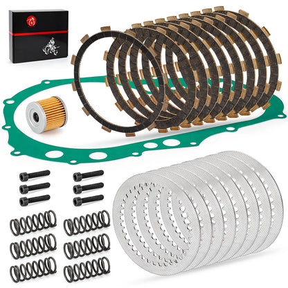 Heavy Clutch Friction Plates & Gasket Kit for Suzuki QuadSport Z 400(2003–2006)