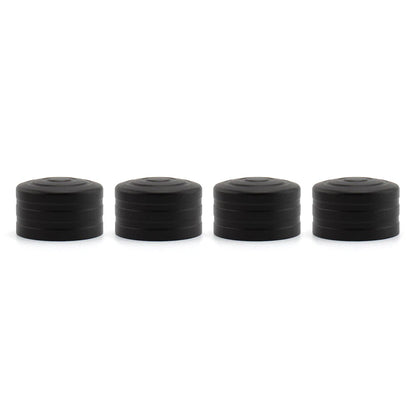 4 x Billet Black Head Bolt Cover Caps for Triumph T120 Thruxton (2016-2023)