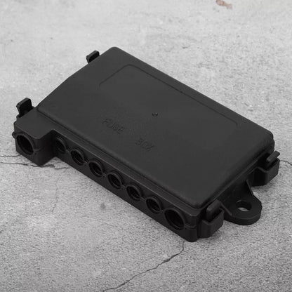 7 Way Fuse Box Holder for Cars/RVs/Boats, 32V DC Compatibility