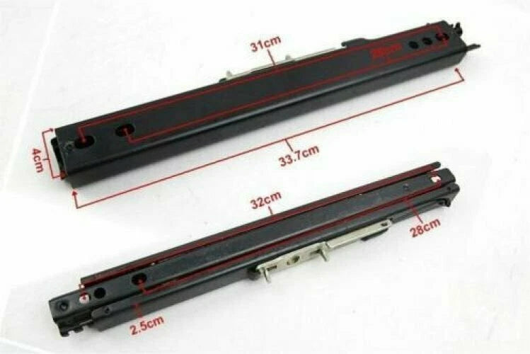 Sliding Seat Adjuster Mount Rail for Universal Sports Racing/4WD Seats