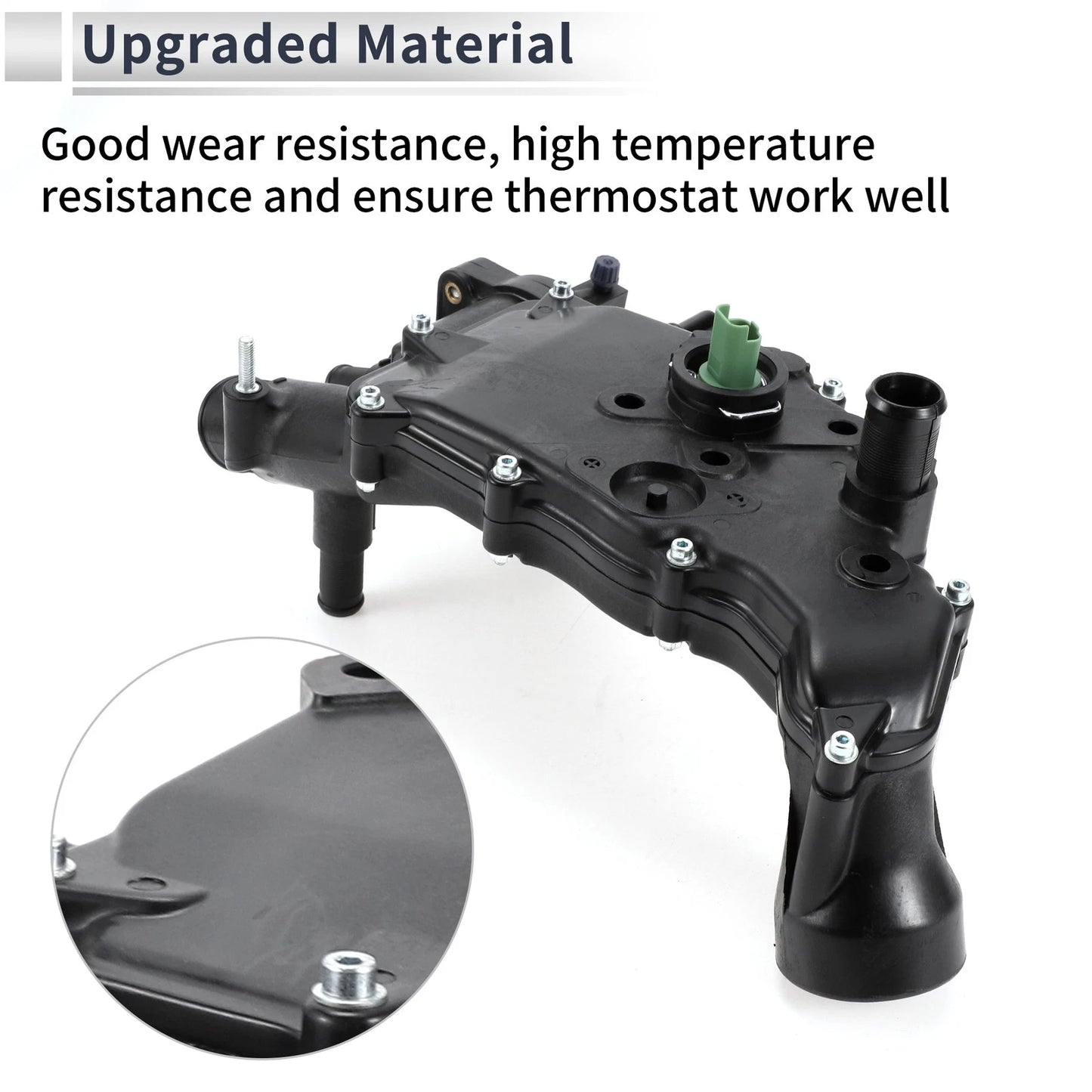 Engine Coolant Thermostat Housing for Peugeot 307 406 607 (2001-2008)