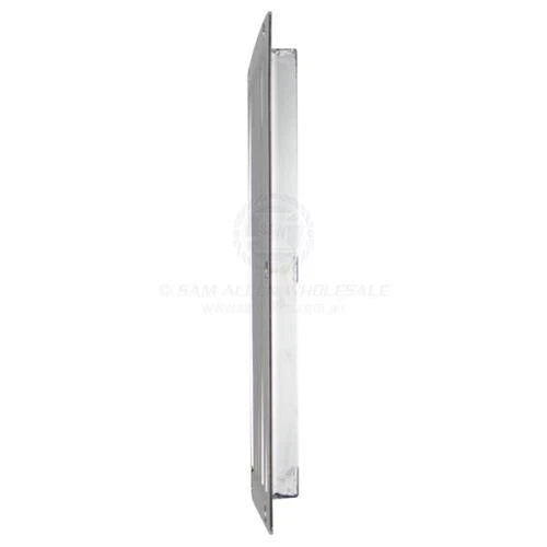 Rectangular Louvre Vent Heavy Duty S/S 240mm x 160mm for Boat/Caravan/Camper
