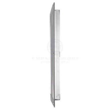 Rectangular Louvre Vent Heavy Duty S/S 240mm x 160mm for Boat/Caravan/Camper