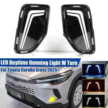 LED Fog Lamp DRL 4in1 for Toyota Corolla Cross (2020–2026)