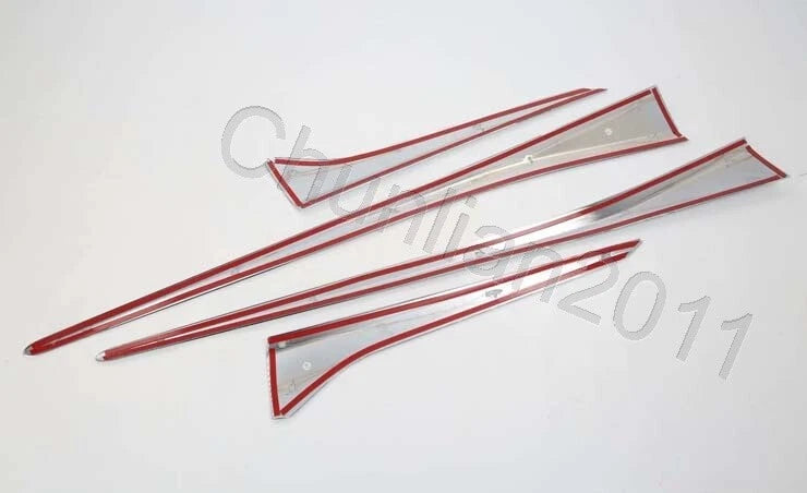 Chrome Body Door Sill Molding Cover Trim for Lexus UX 260h 250h (2019-2023)
