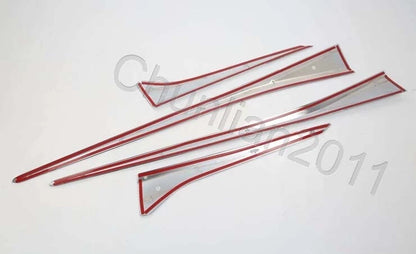 Chrome Body Door Sill Molding Cover Trim for Lexus UX 260h 250h (2019-2023)