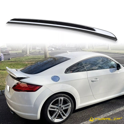 Boot Lip Spoiler for Audi TT 8S Coupe Black (2014-2023)