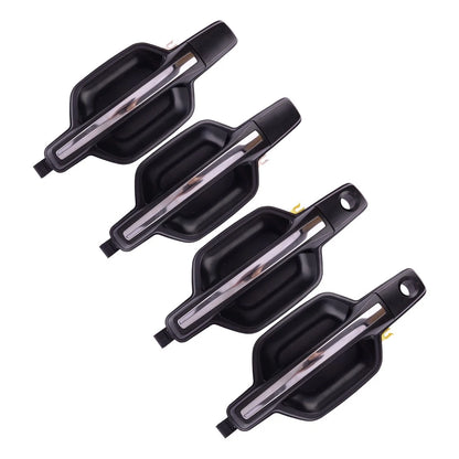 4pcs Outer Door Handles for Mitsubishi Pajero Montero (2001-2007)