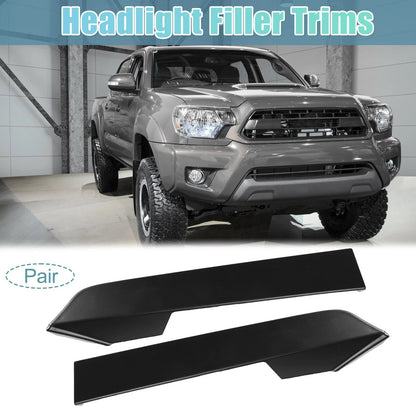Front Bumper Grille Filler Trim Panel for Toyota Tacoma (2012-2015)