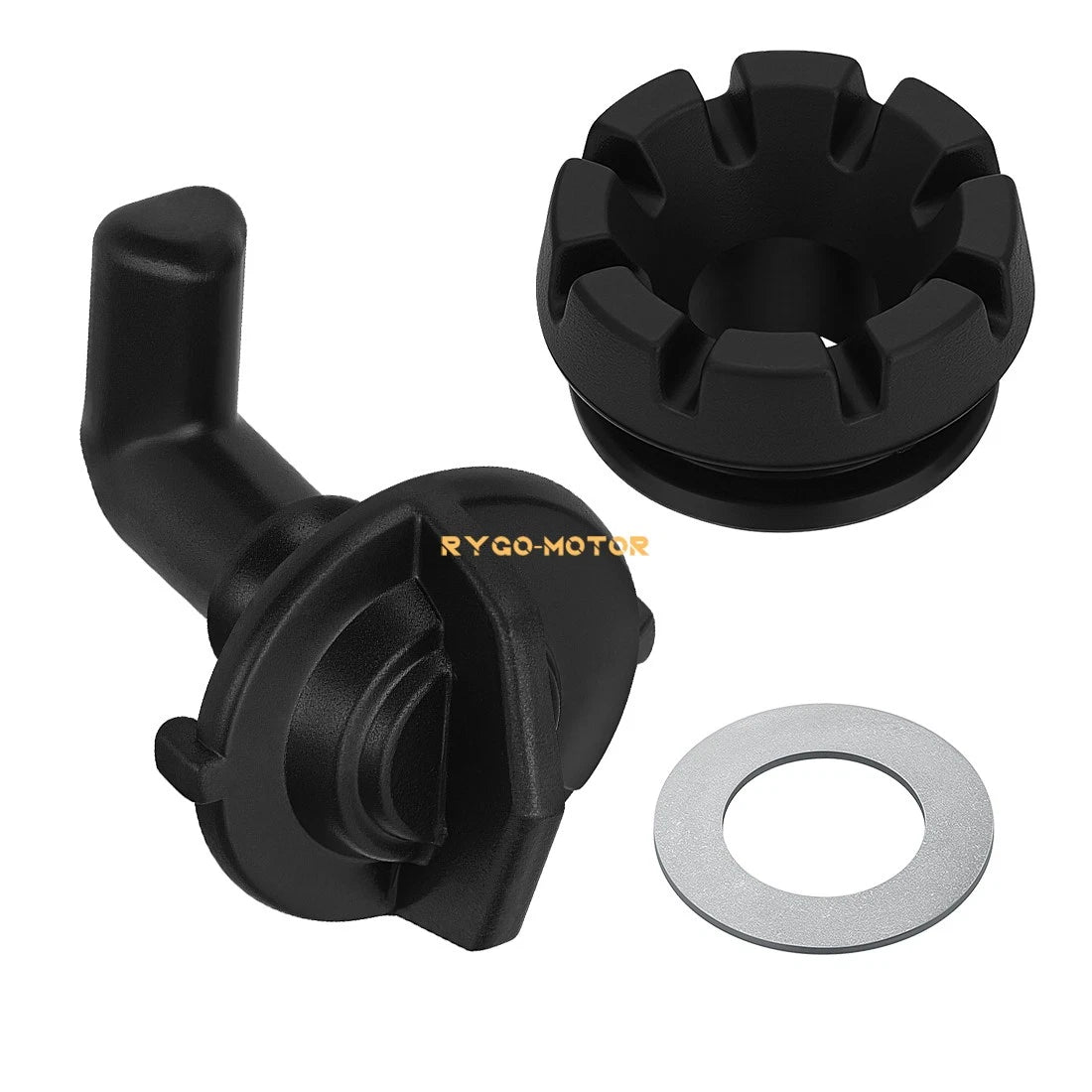 1/4 Turn Hood Latch Rubber Grommet & Washer for Polaris RZR 570 800 900 XP