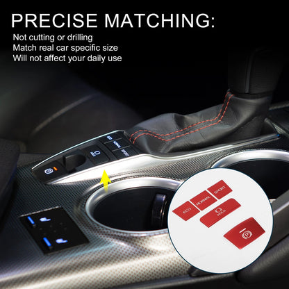 Gear Shift Handbrake Panel Button Switch Cover for Toyota Camry (2018-2022)