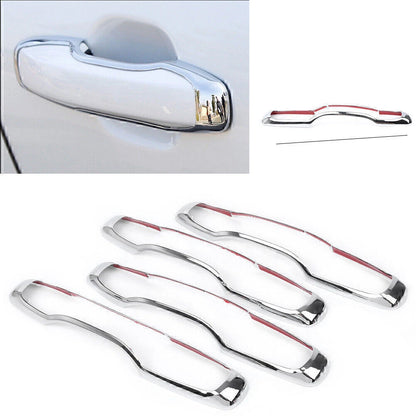 4 x Door Handle Cover Trim for Volvo XC60 (2018-2019) ABS Plastic