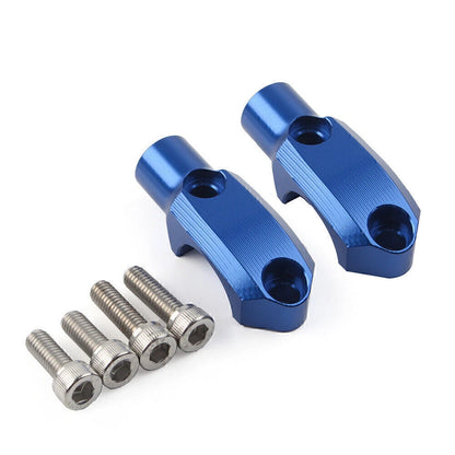 Mirror Mount & Master Cylinder Clamp Blue for BMW F900XR S1000XR R1200R F850GS (2019-2023)