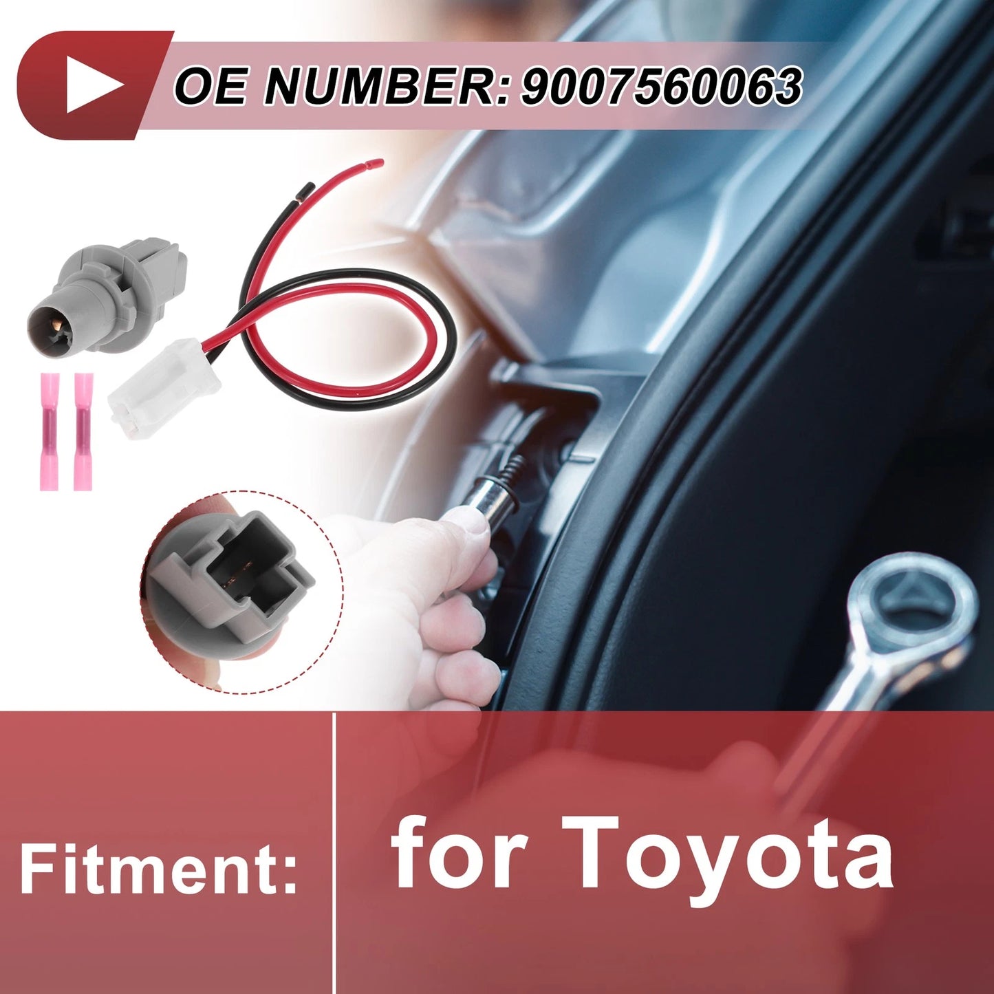 Backup Reverse Light Socket Wiring for Toyota