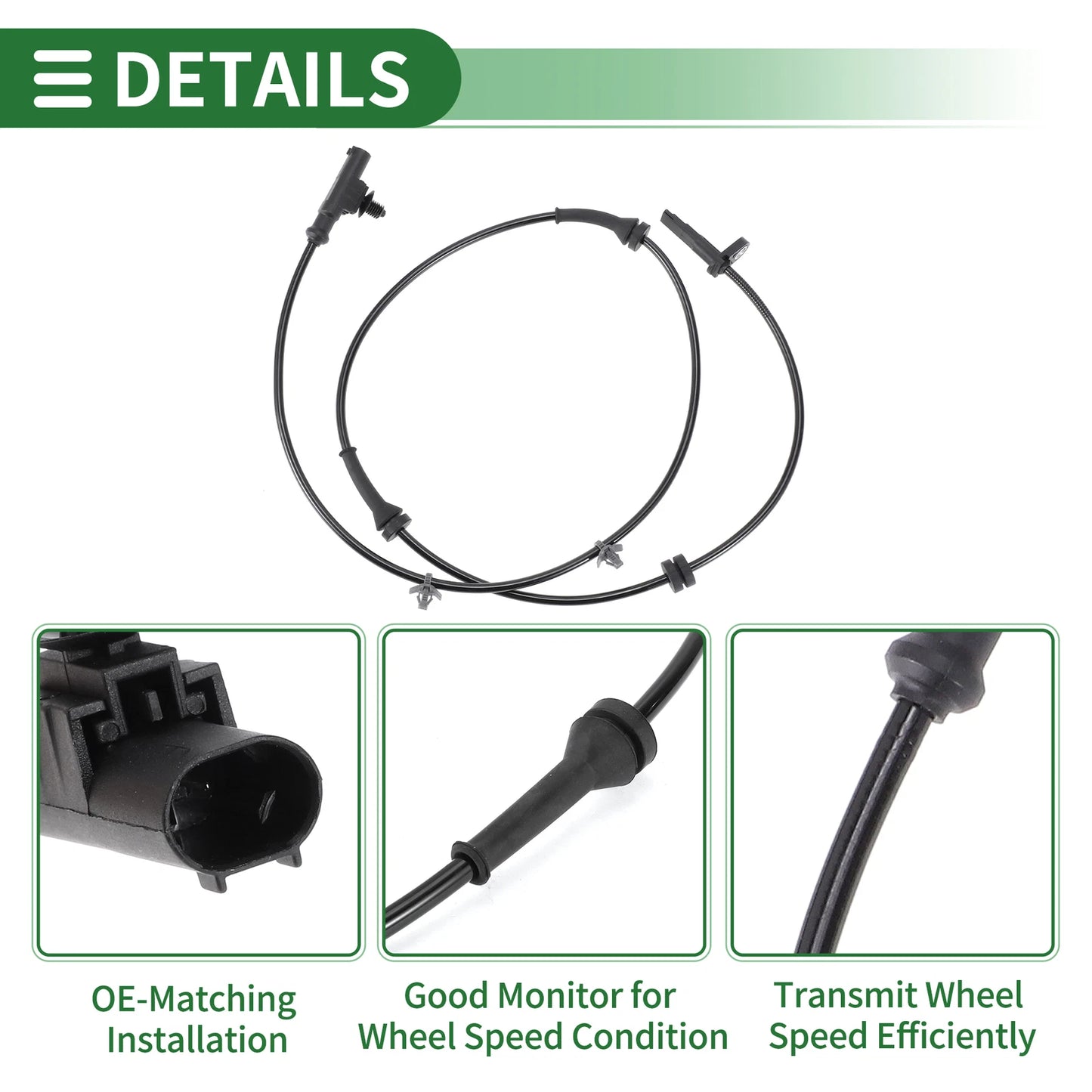 ABS Wheel Speed Sensor for Nissan Versa (2007-2012)