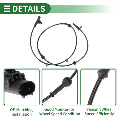 ABS Wheel Speed Sensor for Nissan Versa (2007-2012)