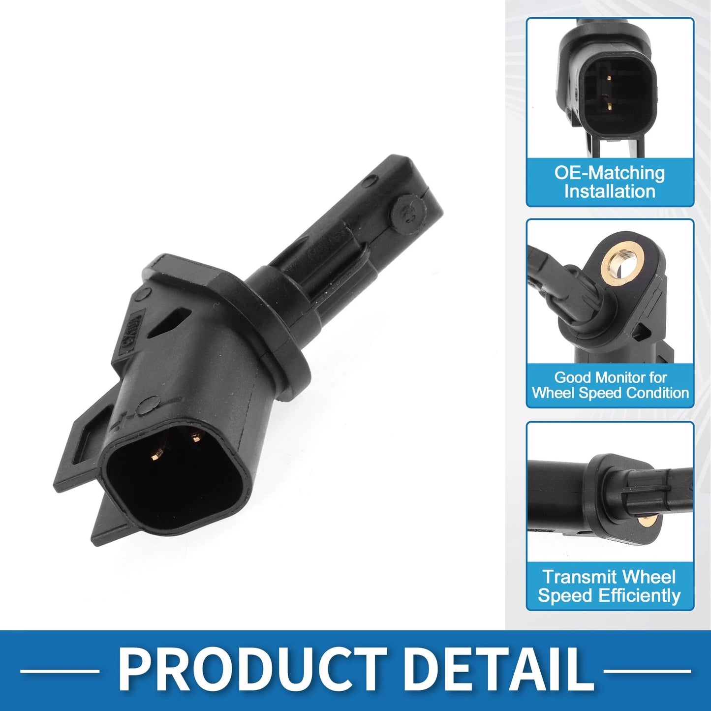 ABS Wheel Speed Sensor for Ford Escape 2013-2019 (2 x Front Sensors)