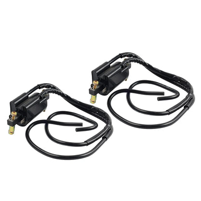 Ignition Coils Set with Wire for Honda CB550SC CB650 CB700SC CB1000F CB1100F (1979-1983)