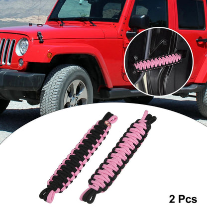 Nylon Door Limiting Check Straps for Jeep Wrangler TJ JL (1987-2021)