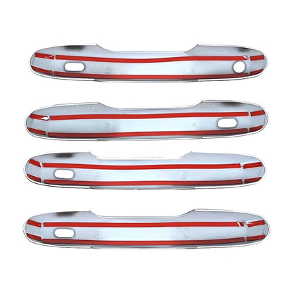 Carbon Fiber Style Door Handle Covers for Toyota Grand Highlander (2024-2025)