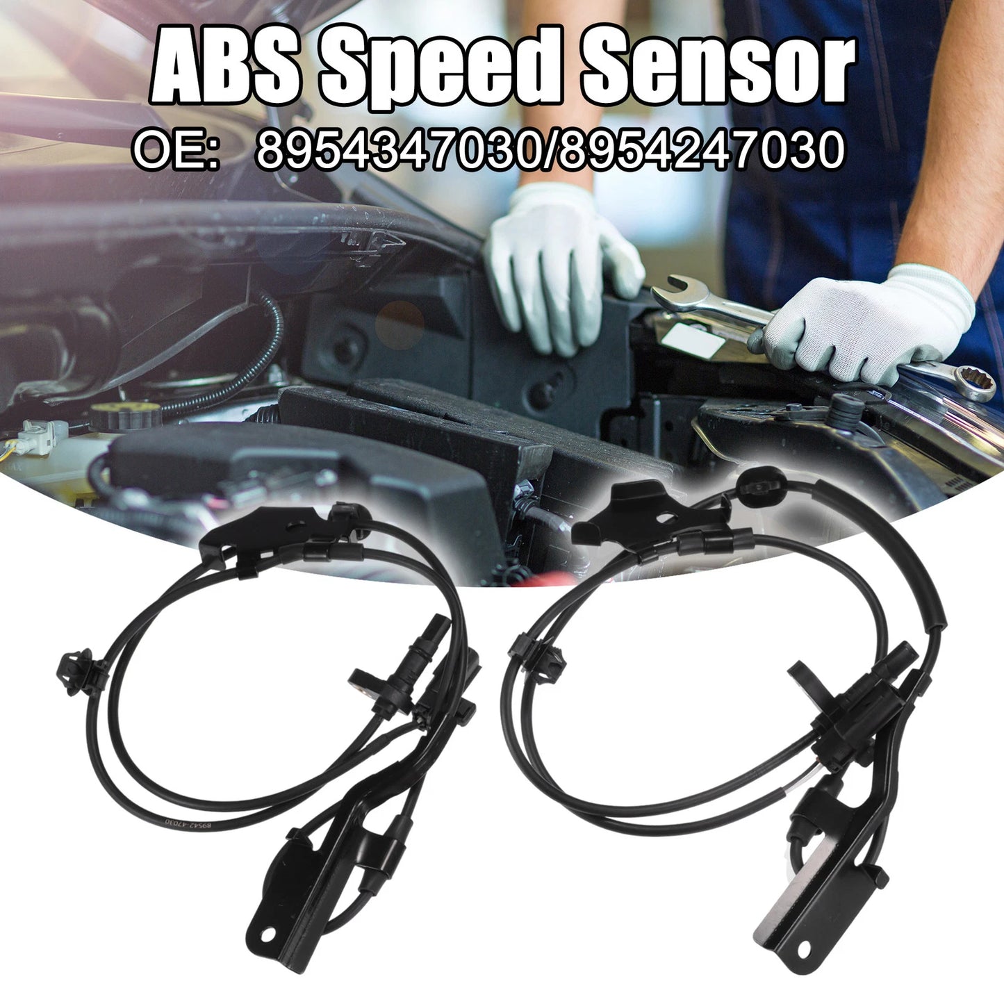 Front ABS Wheel Speed Sensor Set for Toyota Prius (2001-2009)