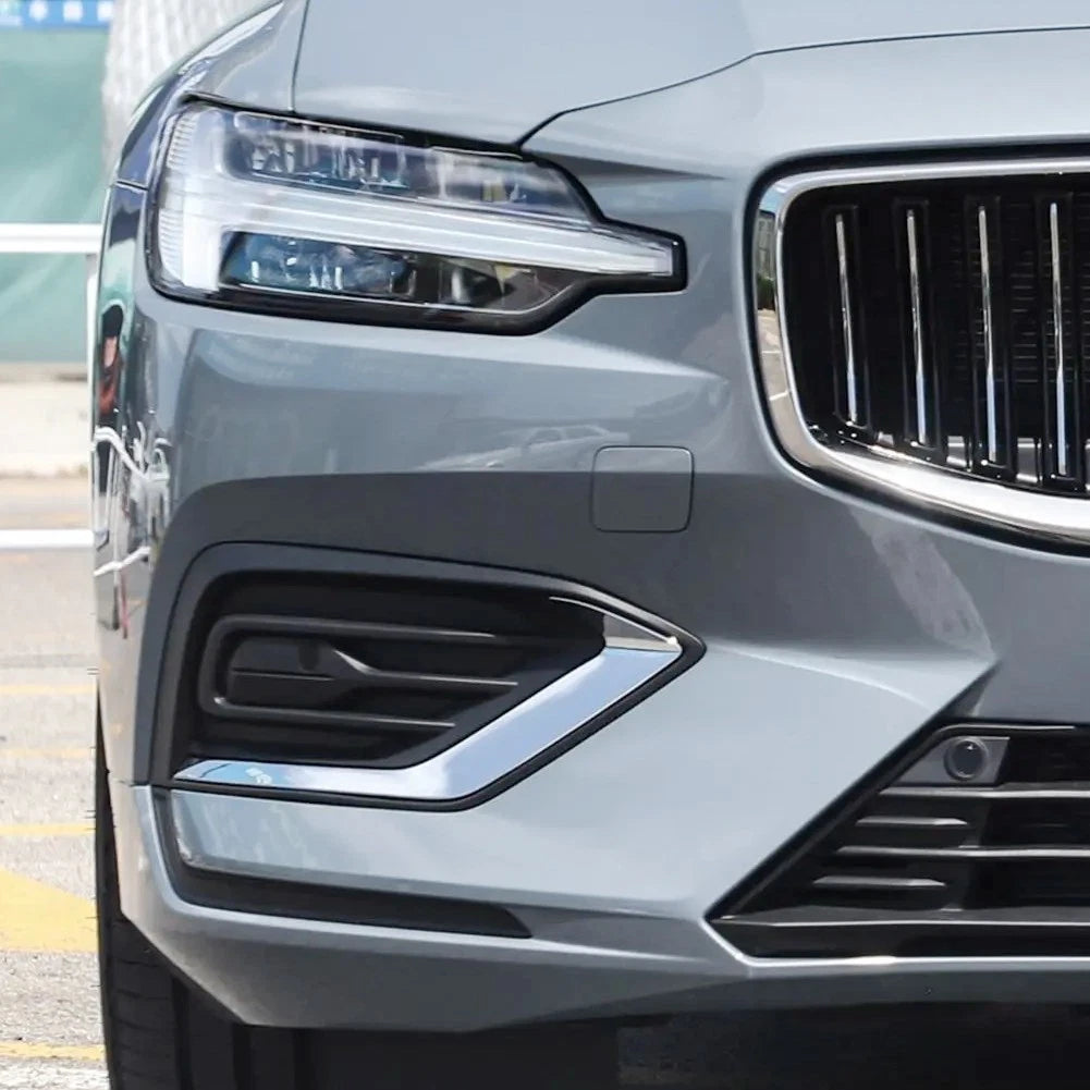 Grey Front Bumper Towing Eye Cover Cap for Volvo S60 V60 (2020-2023)