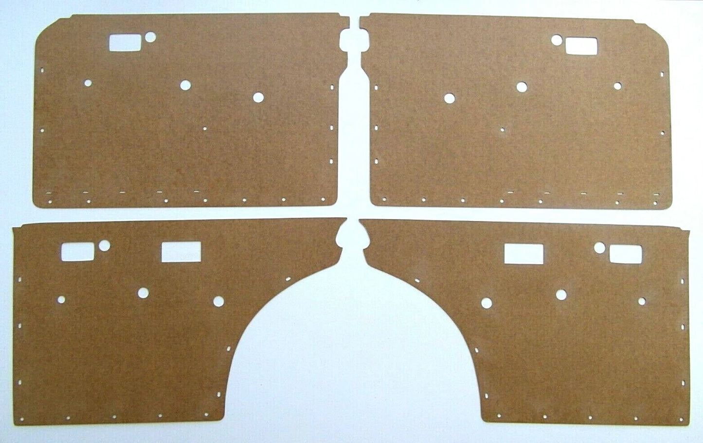 2 x Door panels, door cards for Mercedes-Benz W108 (1965–1972)