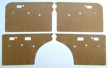 2 x Door panels, door cards for Mercedes-Benz W108 (1965–1972)